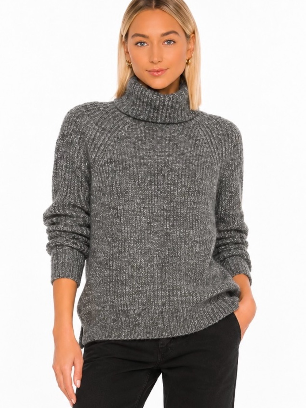 Nili Lotan Douglass Turtleneck Sweater Size XS